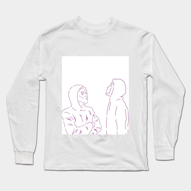 Rami Malek 2 Long Sleeve T-Shirt by kpalamara